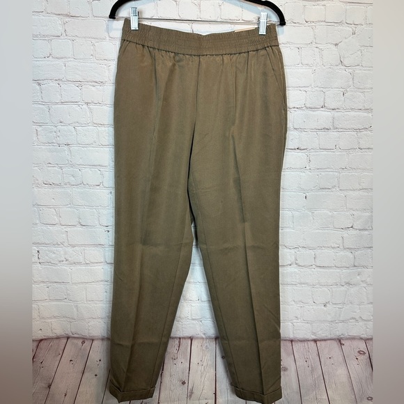 Chico's Ultimate Fit Tencel twill cuffed ankle women's pants, sz .5 S/6, NWT $79 - Picture 1 of 7